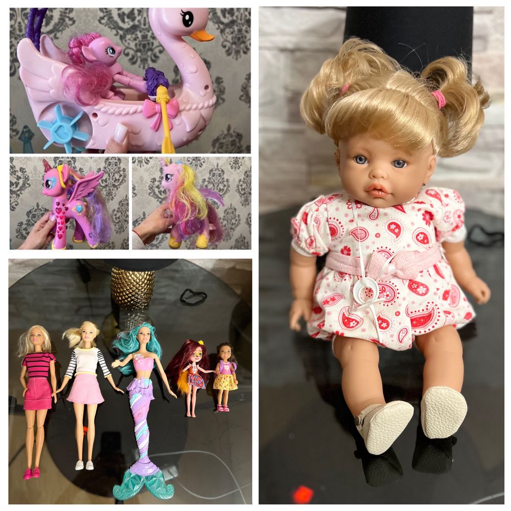 Игрушки my little pony ,Barbie,кукла.