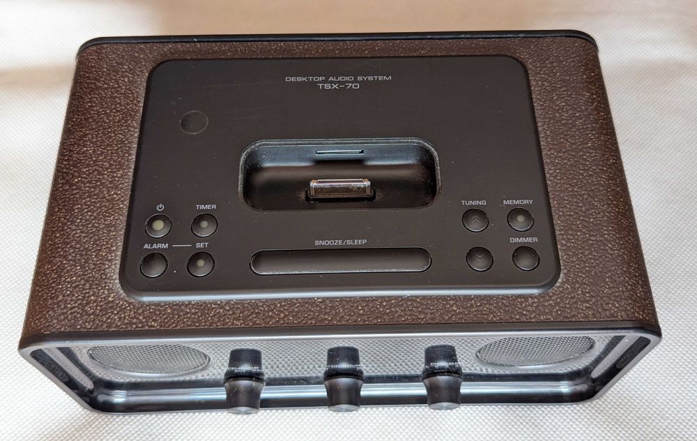 Radio Yamaha TSX-70 + Bluetooth adapter + ładowarka