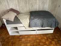 Cama solteiro 90/200