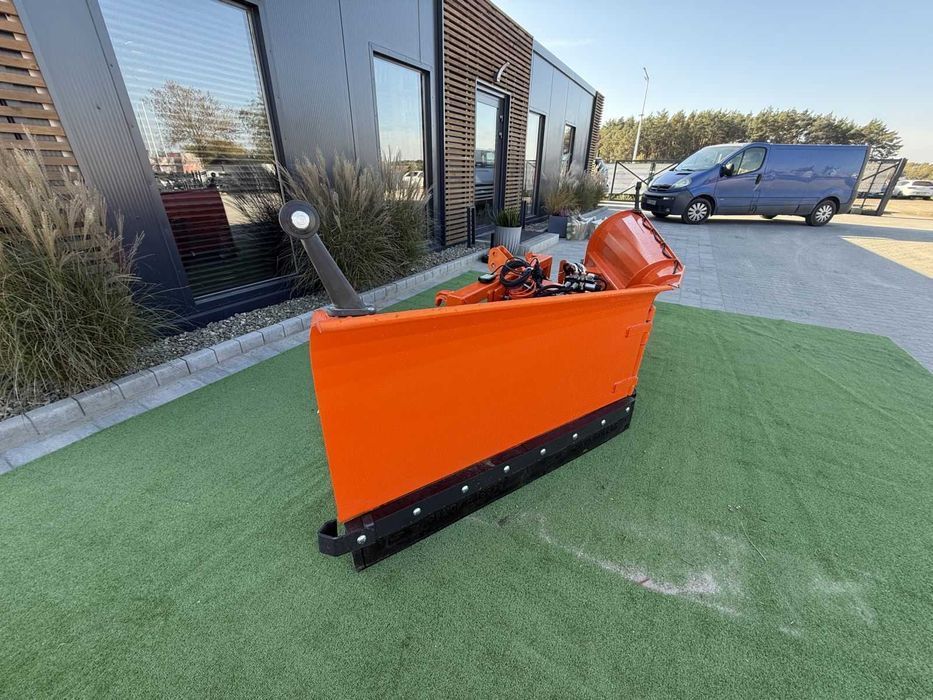 Pług komunalny SKŁADANY do śniegu Metal-Technik spych śnieżny strzałka