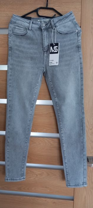 MSARA NOWE roz. 38/M  jeansy dżinsy spodnie slim skinny rurki push up