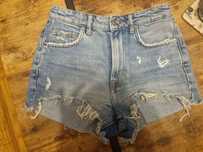 Dżinsowe szorty spodenki jeans ZARA