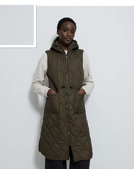 Куртка пальто без рукавка