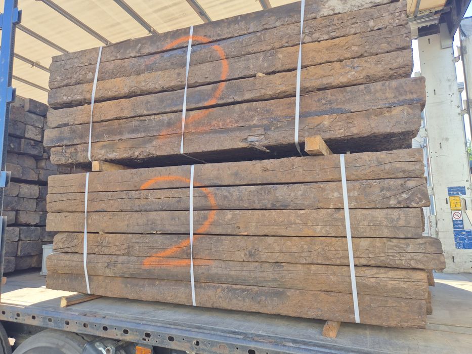 Drewniane podklady ogrodowe  384szt  transport