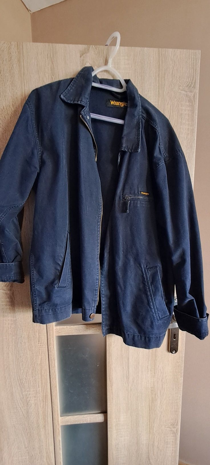 Granatowa Katana Kurtka Jeansowa Wrangler XXL