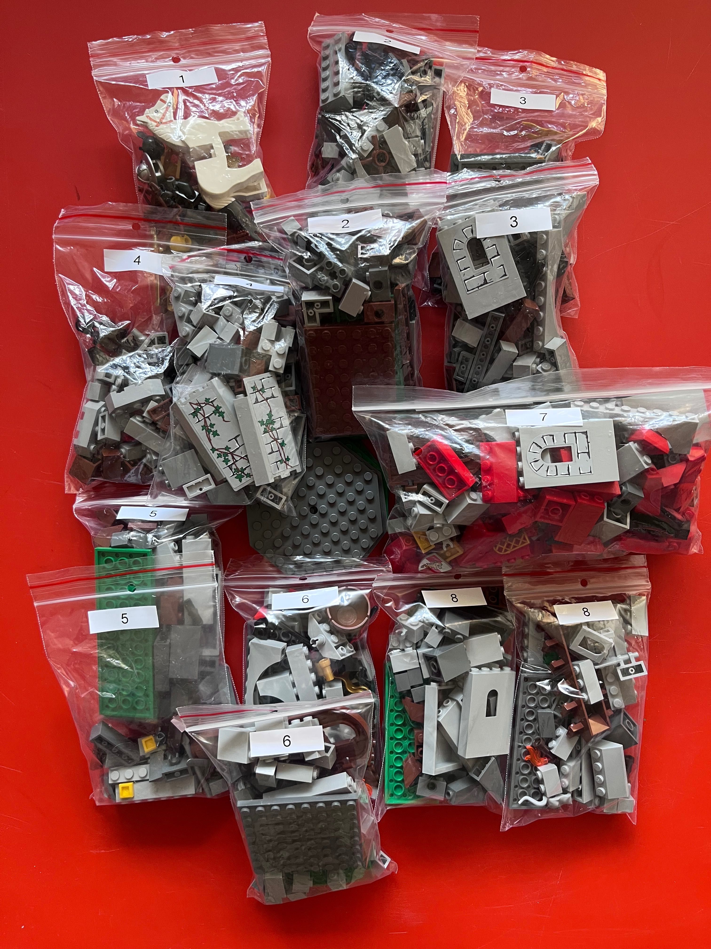 Kompletne LEGO Castle 7946 Zamek Króla