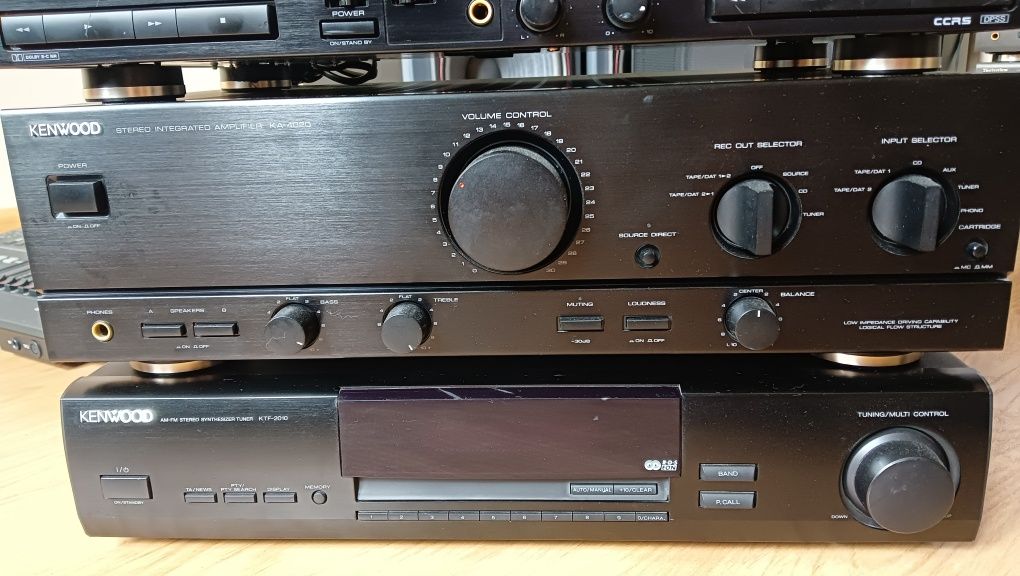 Magnetofon  tuner CD wzmacniacz Kenwood