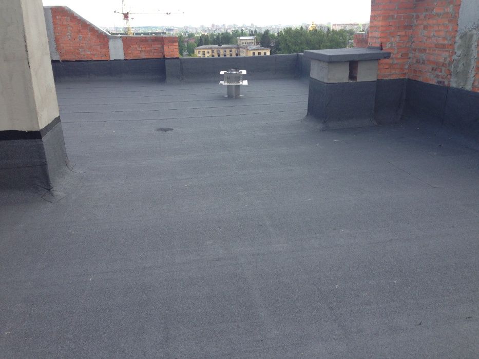 Покрівля Дах Євроруберойд Гідроізоляція Стяжка Отеплення