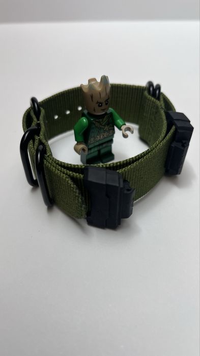 Pasek Nylon Zielony Casio G-SHOCK GA-100 GA-110 GA-120 GA-140 DW5600