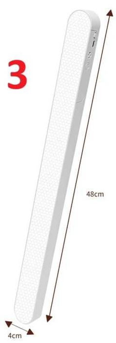 Аккумуляторная лампа светильник с пультом  датчик движения, фонарь USB