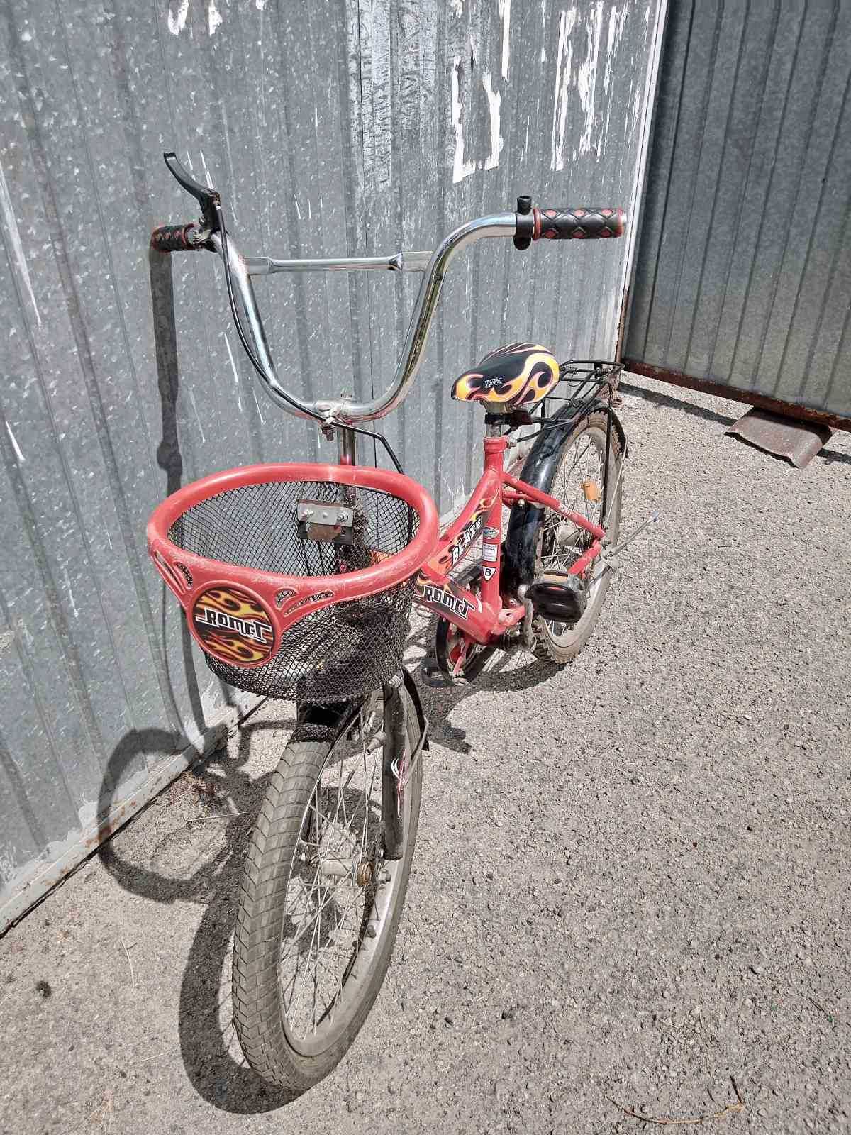 Велосипед с корзиной