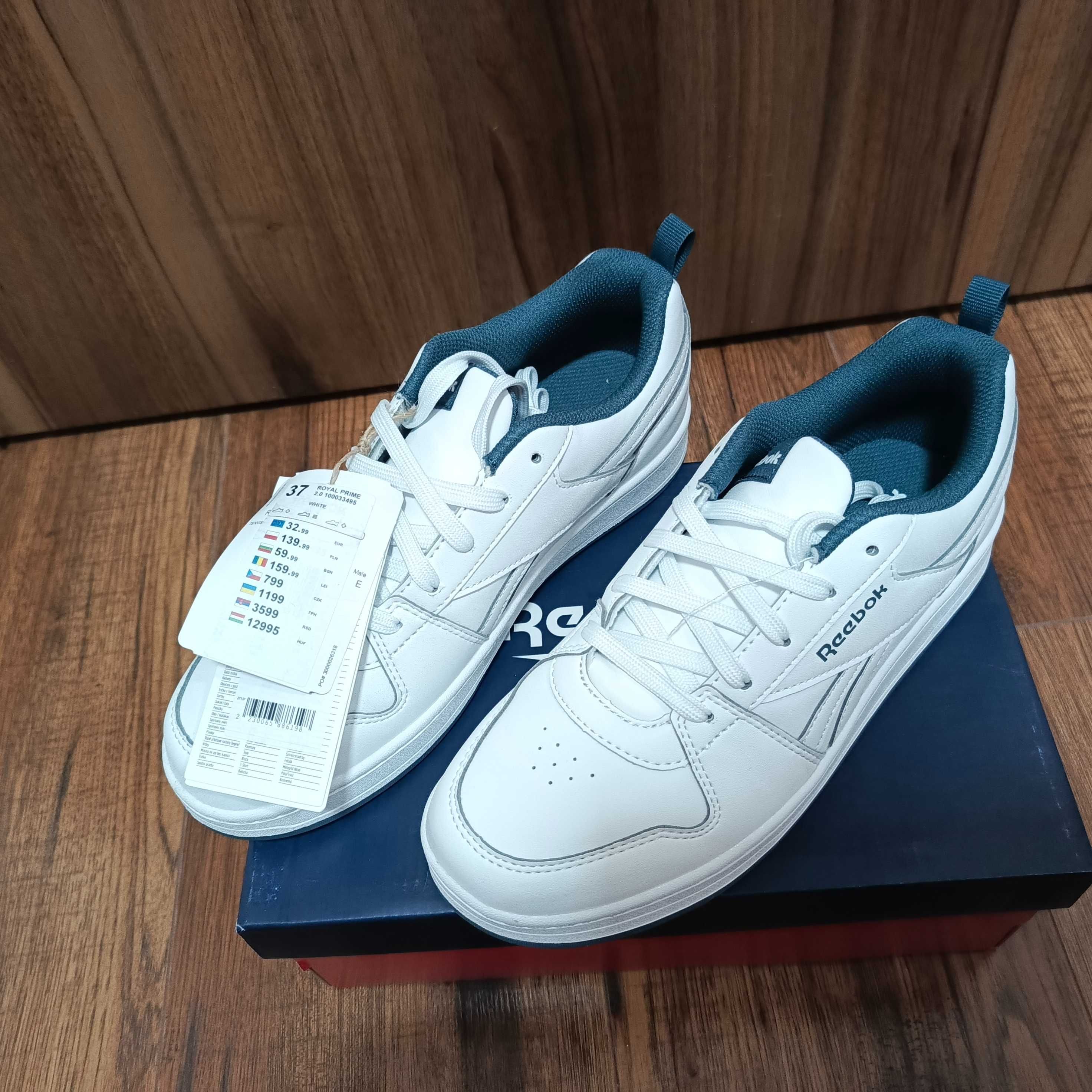 NOWE białe buty adidasy r.37 komunia
