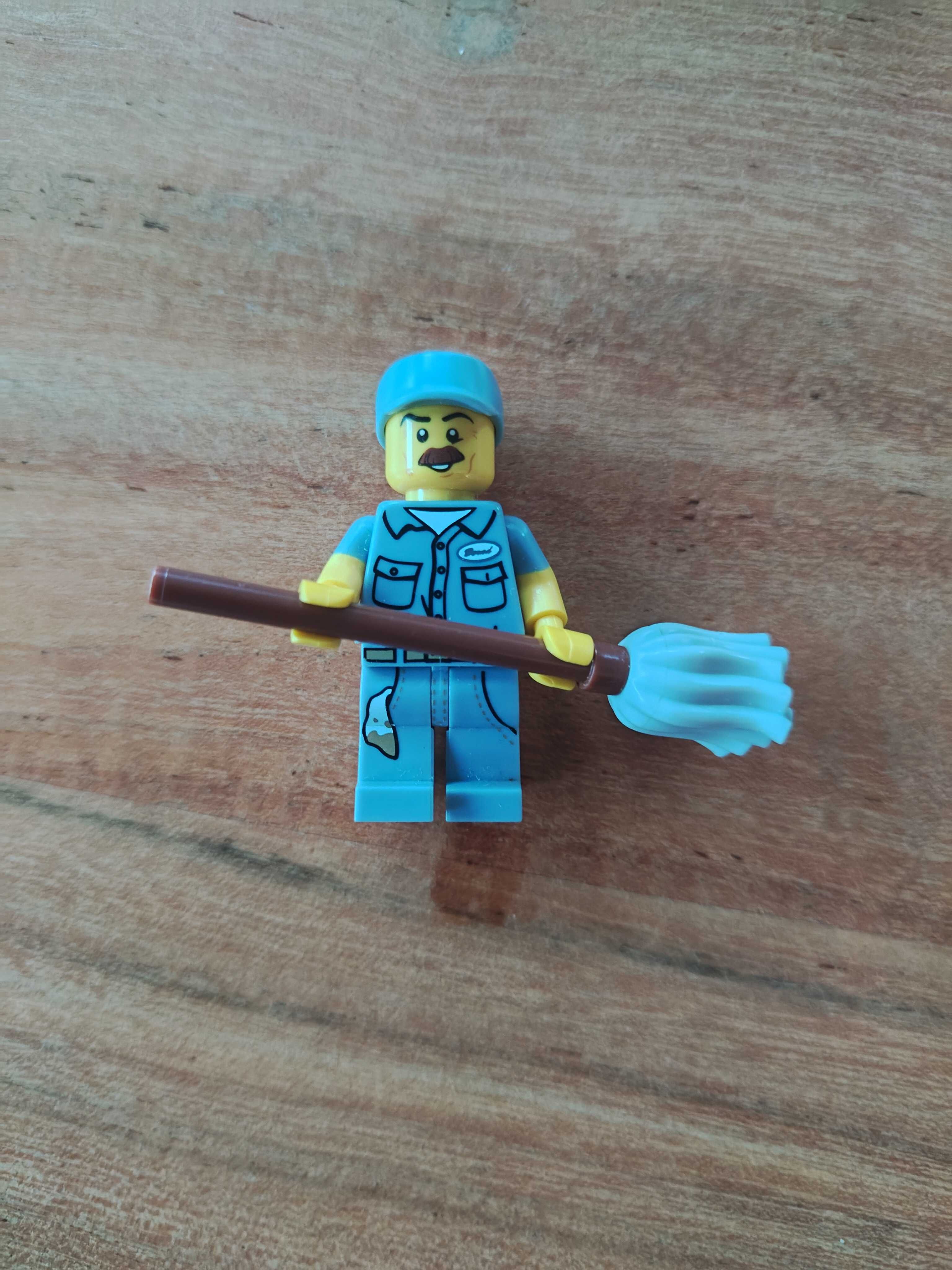 Lego Seria 2 71024 woźny sprzątacz figurka minifigurka ludzik NOWY