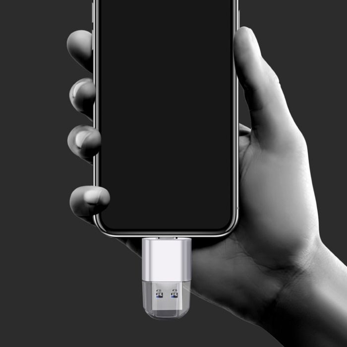 USB 2.0/USB type C card reader для micro SD карт пам'яті (OTG adapter)