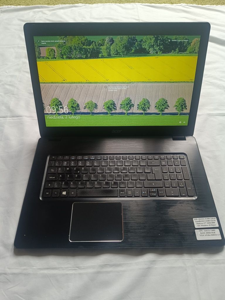 Laptop Acer 17" i5 CD-ROM