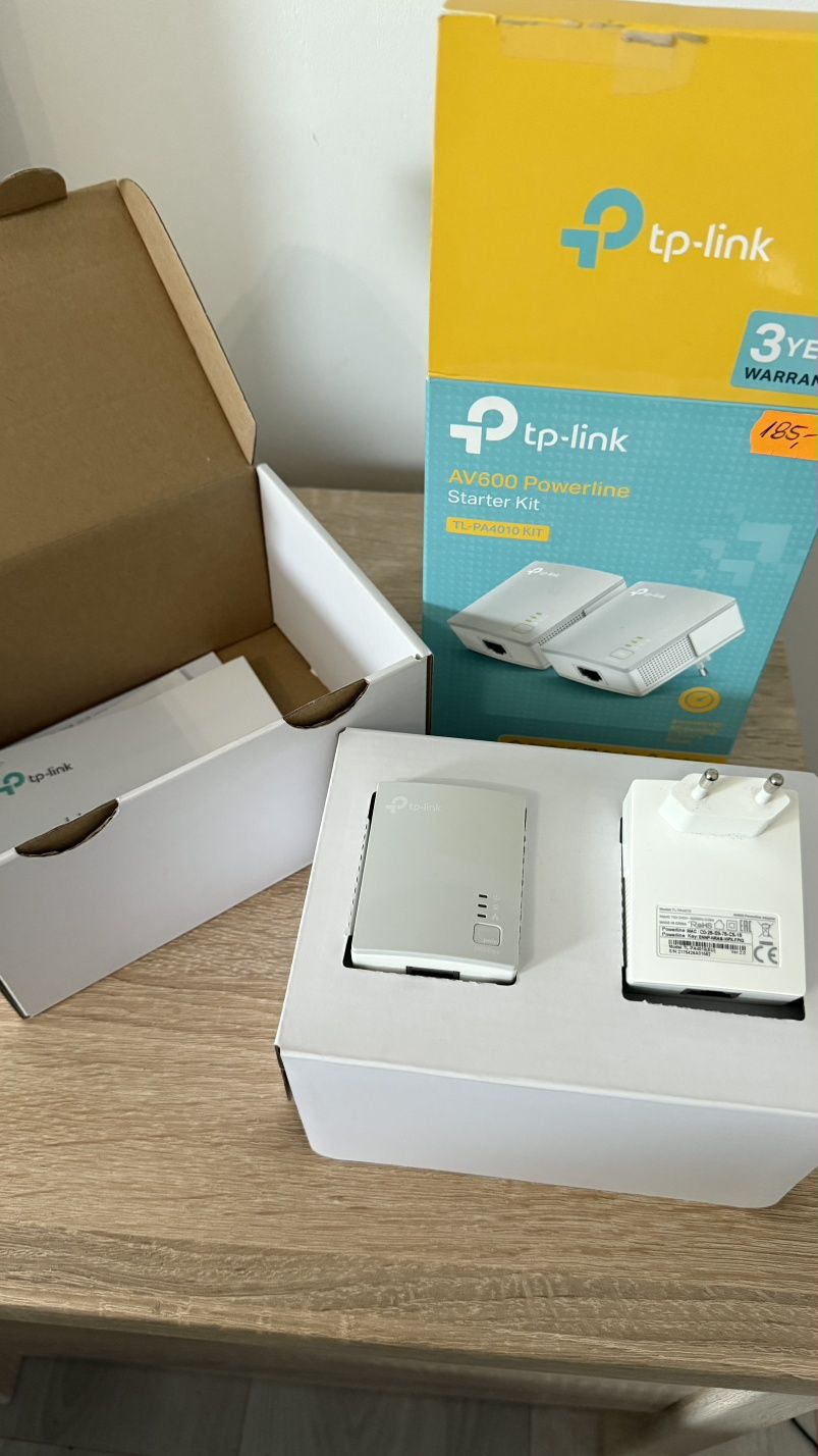 PLC Powerline transmiter sieciowy TP-Link AV600 TL-PA4010 kit
