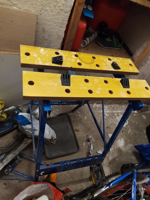 Maszynka urządzenie do cięcia płytek i stolik warsztatowy