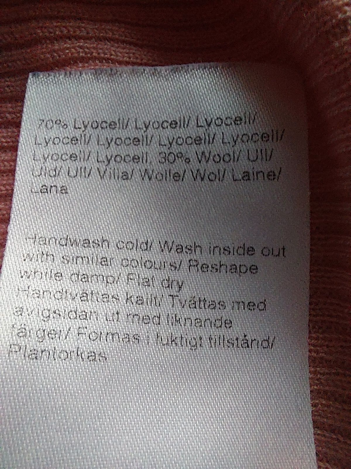Damski sweter z lyocellu i wełny Filippa K rozmiar S
