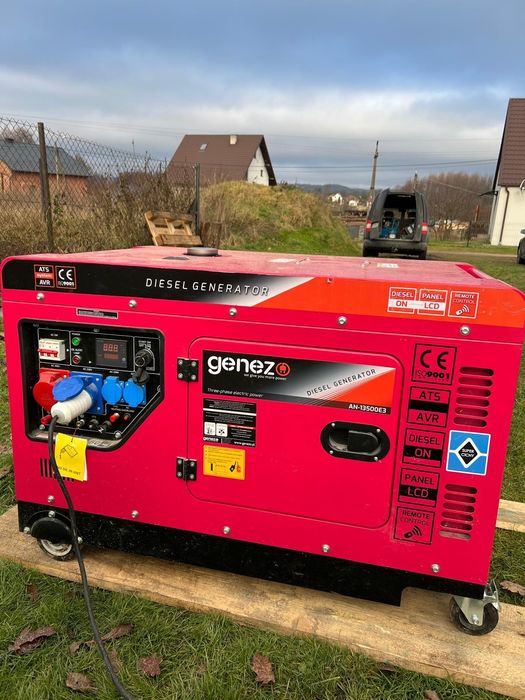 Agregat prądotwórczy 3-fazy Diesel Genezo 11 KW