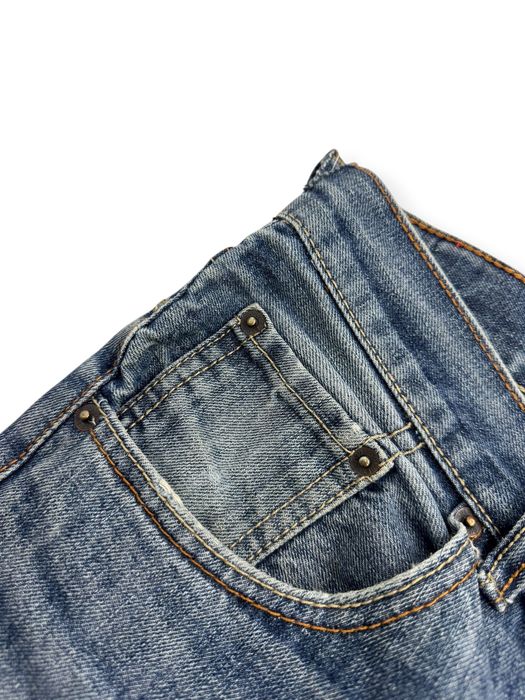 Spodnie evisu z nadrukiem z tyłu