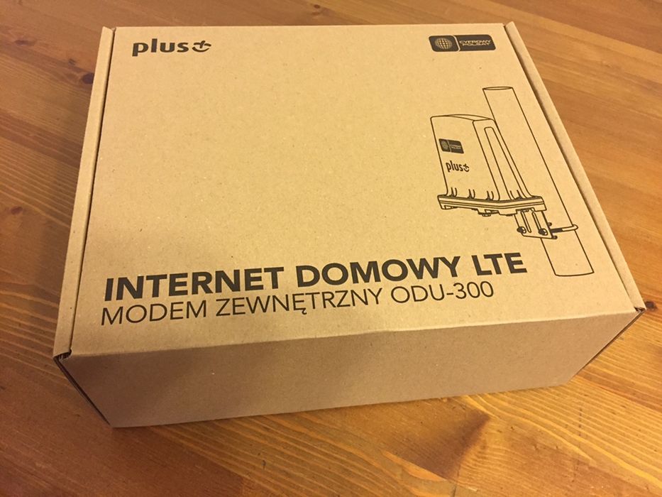 Internet LTE Zestaw Modem ODU-300 + Router IDU-300 NOWY - BEZ SIMLOCK