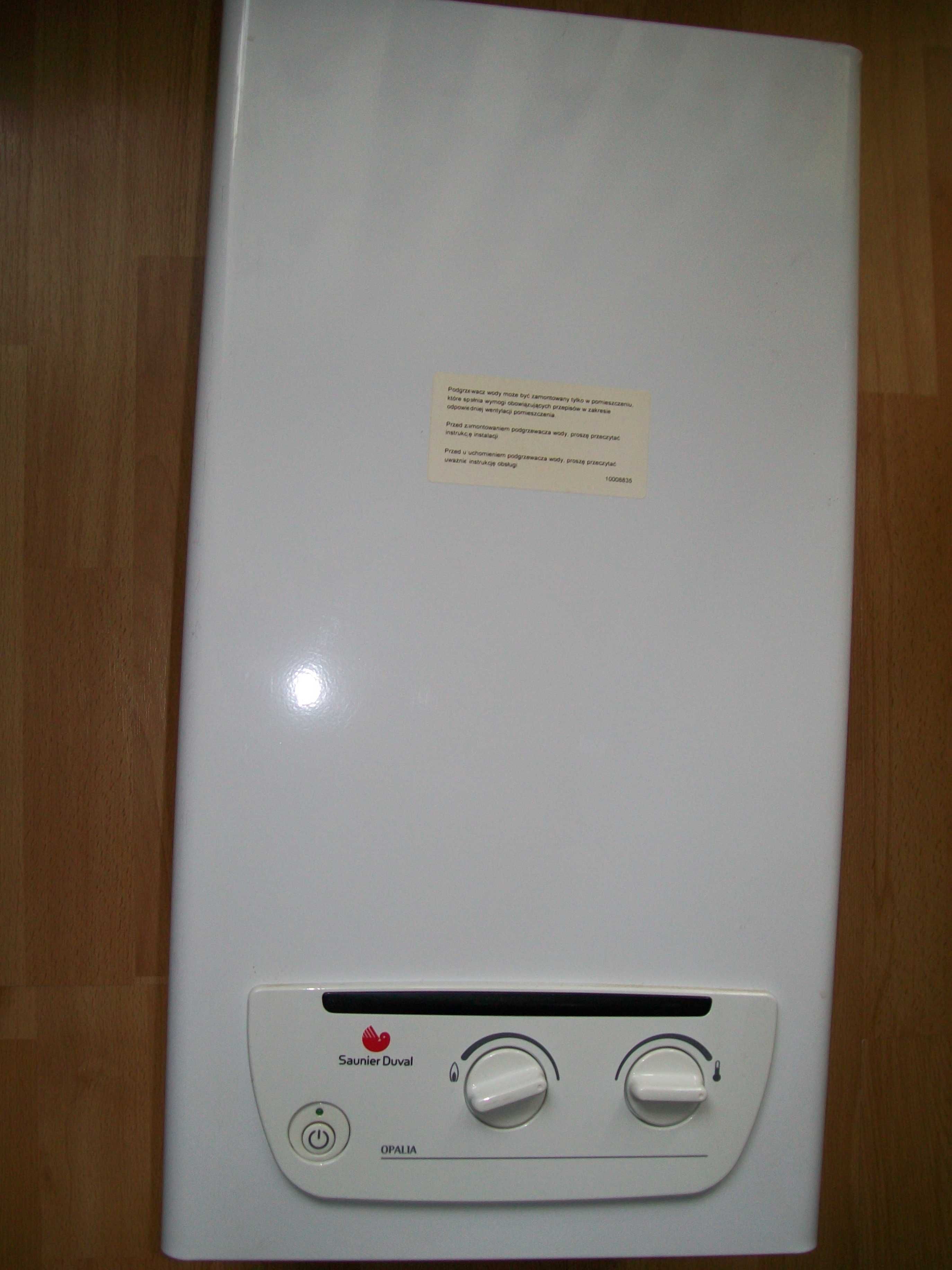 Terma, piecyk gazowy typu Junkers ( Saunier Dival)