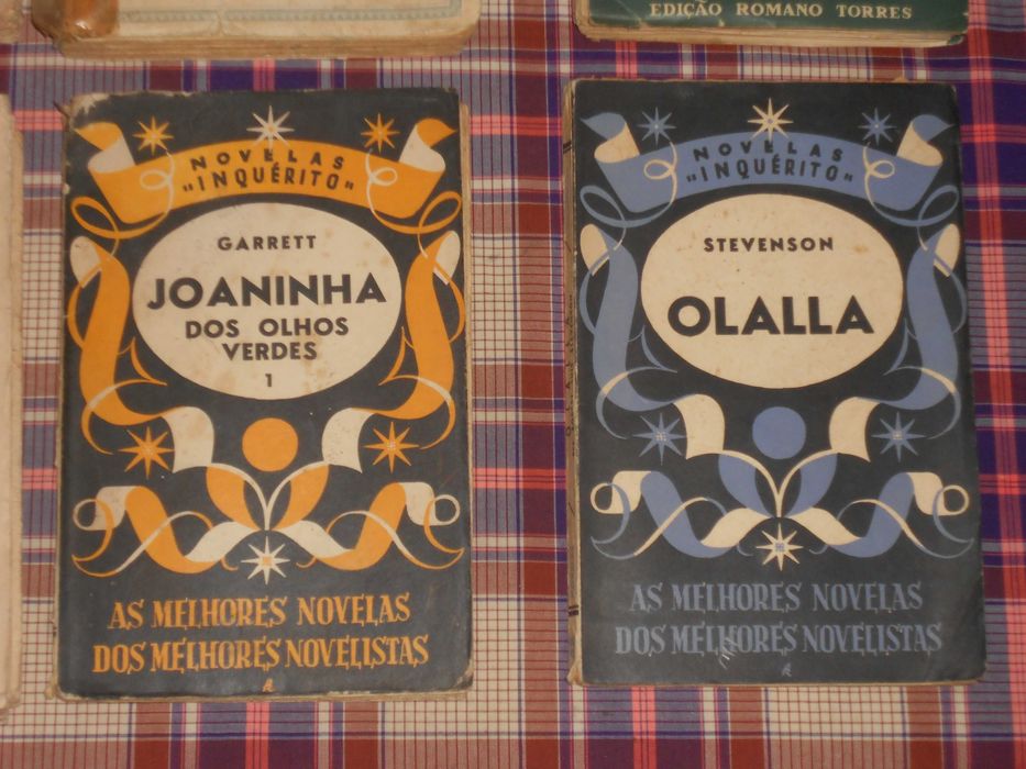 Livros antigos Chianca, Garrett, Dell, Dickens, Tacito, Cunha Sampayo