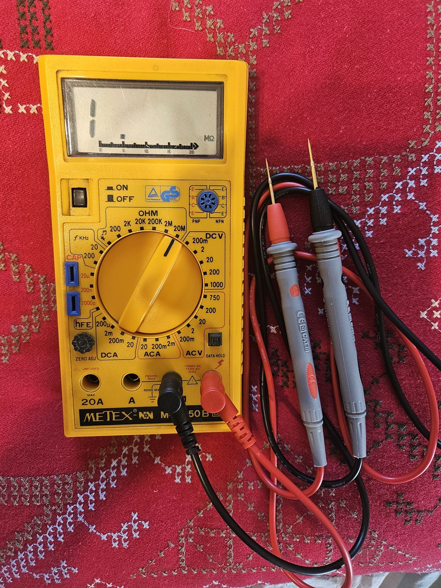 Metex M-4650b miernik multimetr  ladny stan oryginał taniej niż Fluke