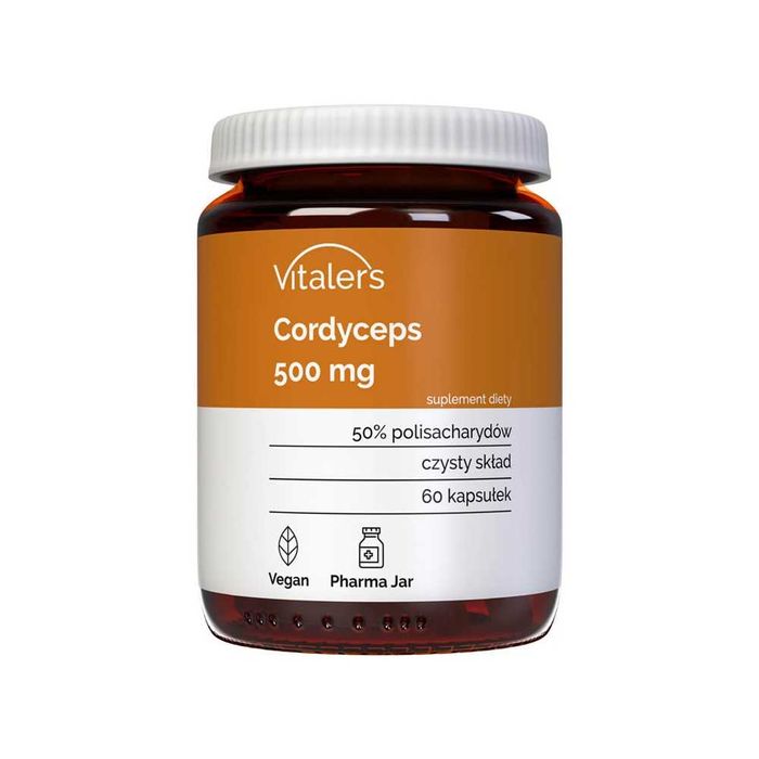 Vitaler's Cordyceps (кордицепс китайський) 500 мг, 60 капсул.