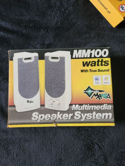 Manta MM100 Sound System - stare głośniki do komputera, działające