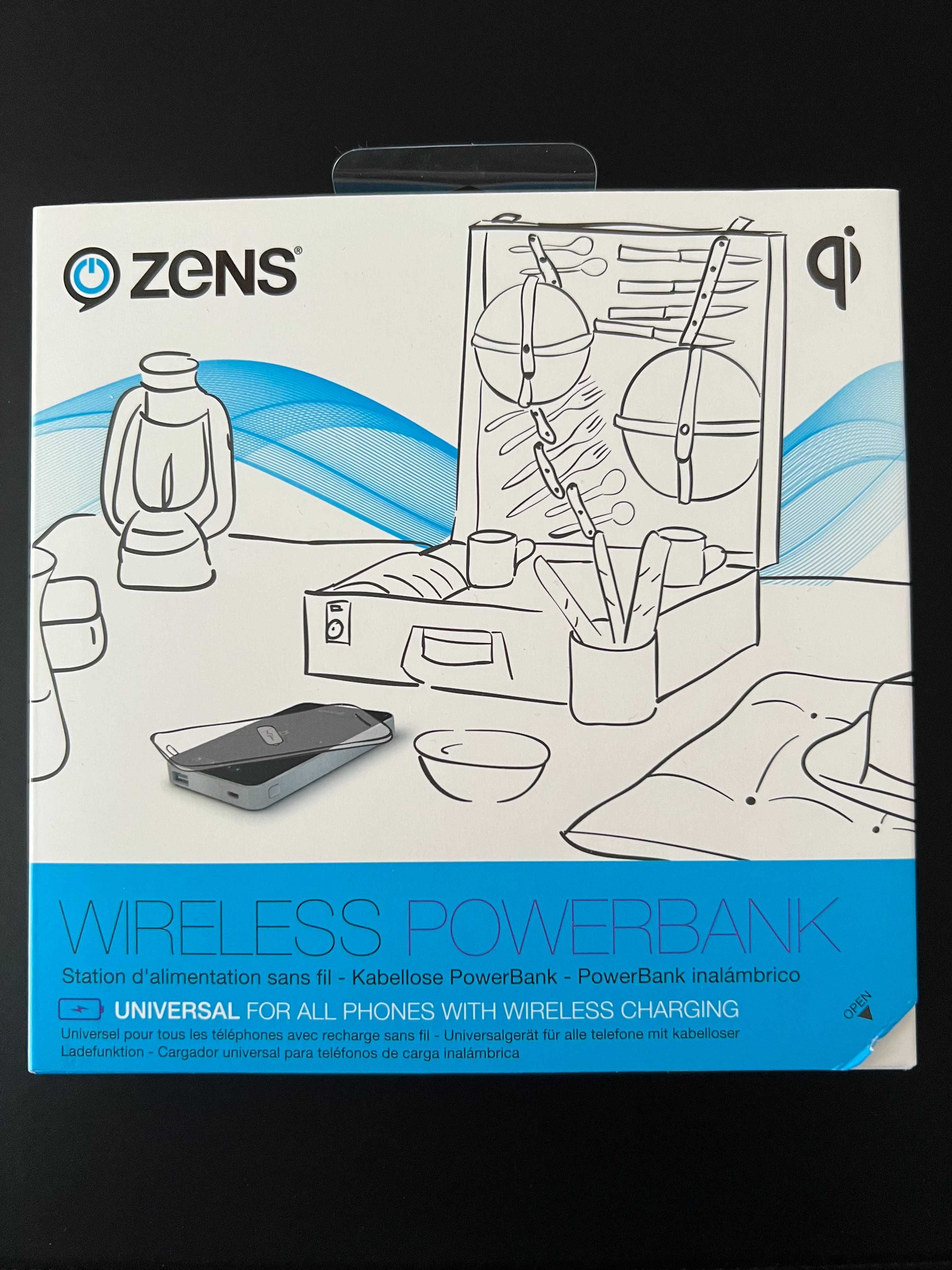 Bezprzewodowy powerbank Zens Qi Charger 4500mAh