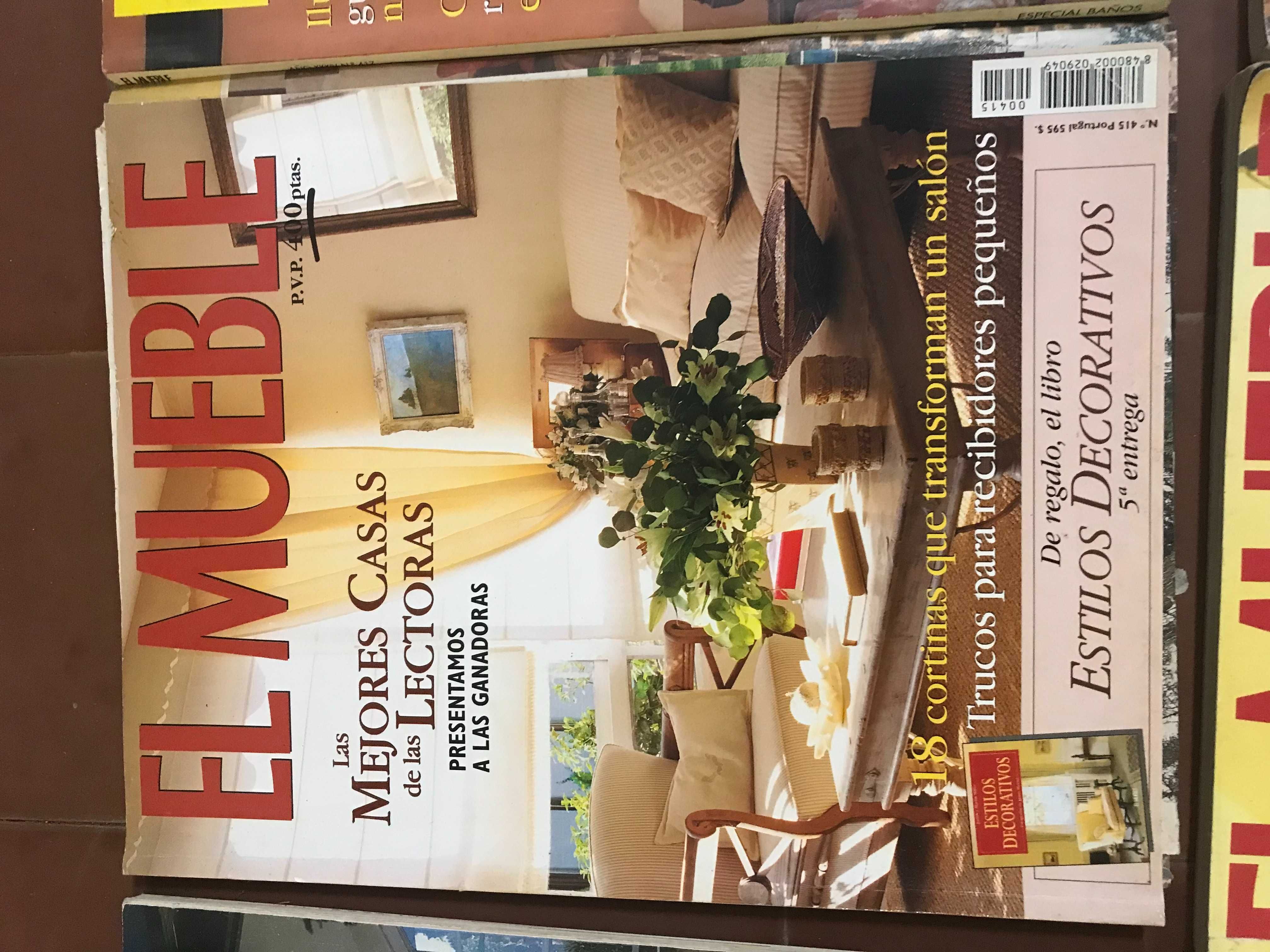 Revistas El  Mueble antigas