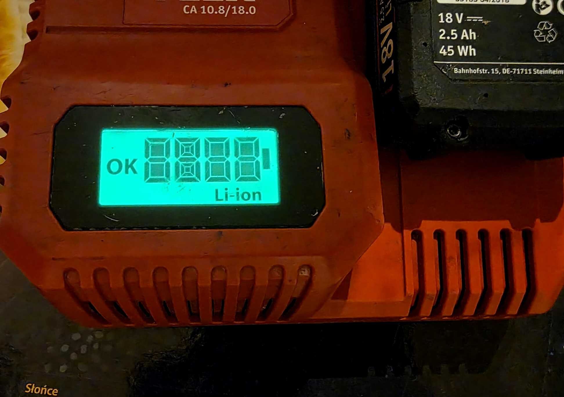Zestaw Flex CHE 18.0-EC + 2xbateria + szybka ładowarka + wiertła Hilti