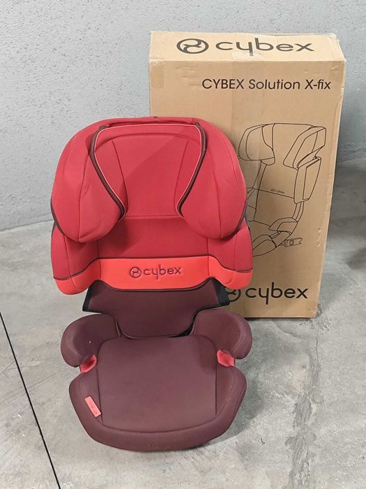 Cadeira Cybex Isofix vermelha