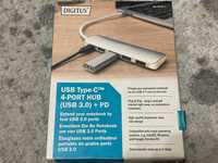 USB Хаб DIGITUS Type-C USB 3.0 4-port