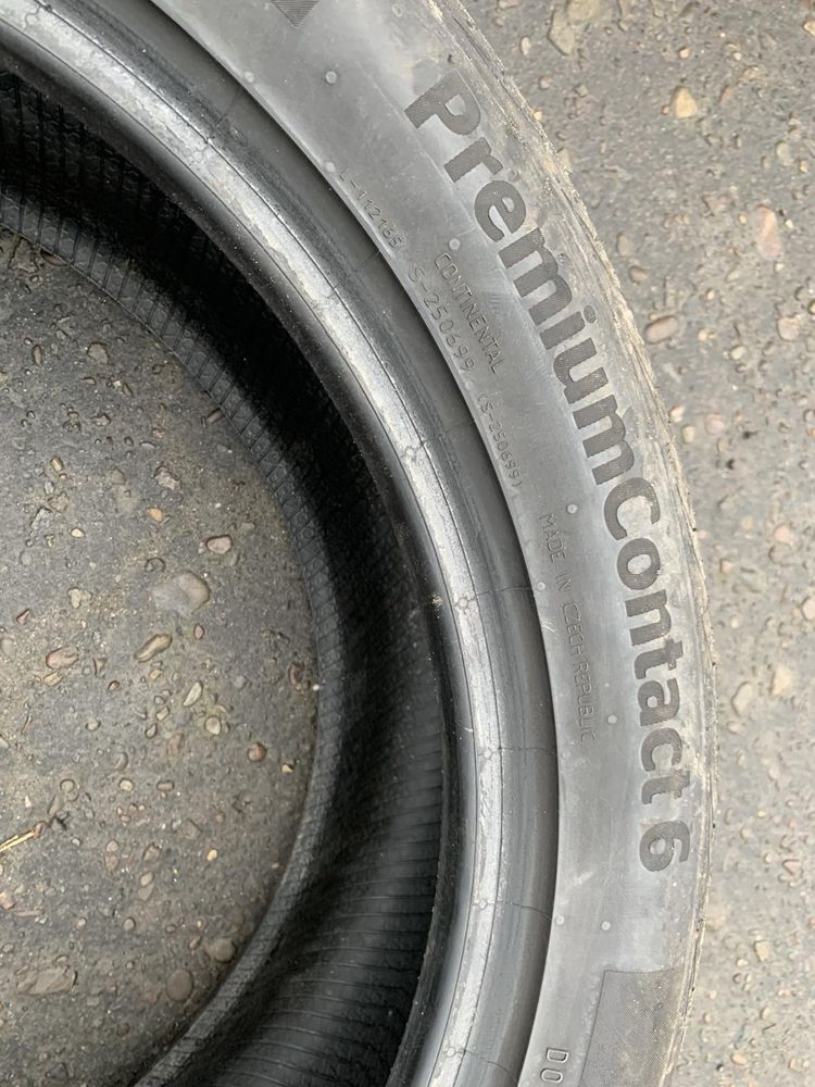 Шини 245/45 R19  Continental 2022p/2019р  літо 6,5/6мм