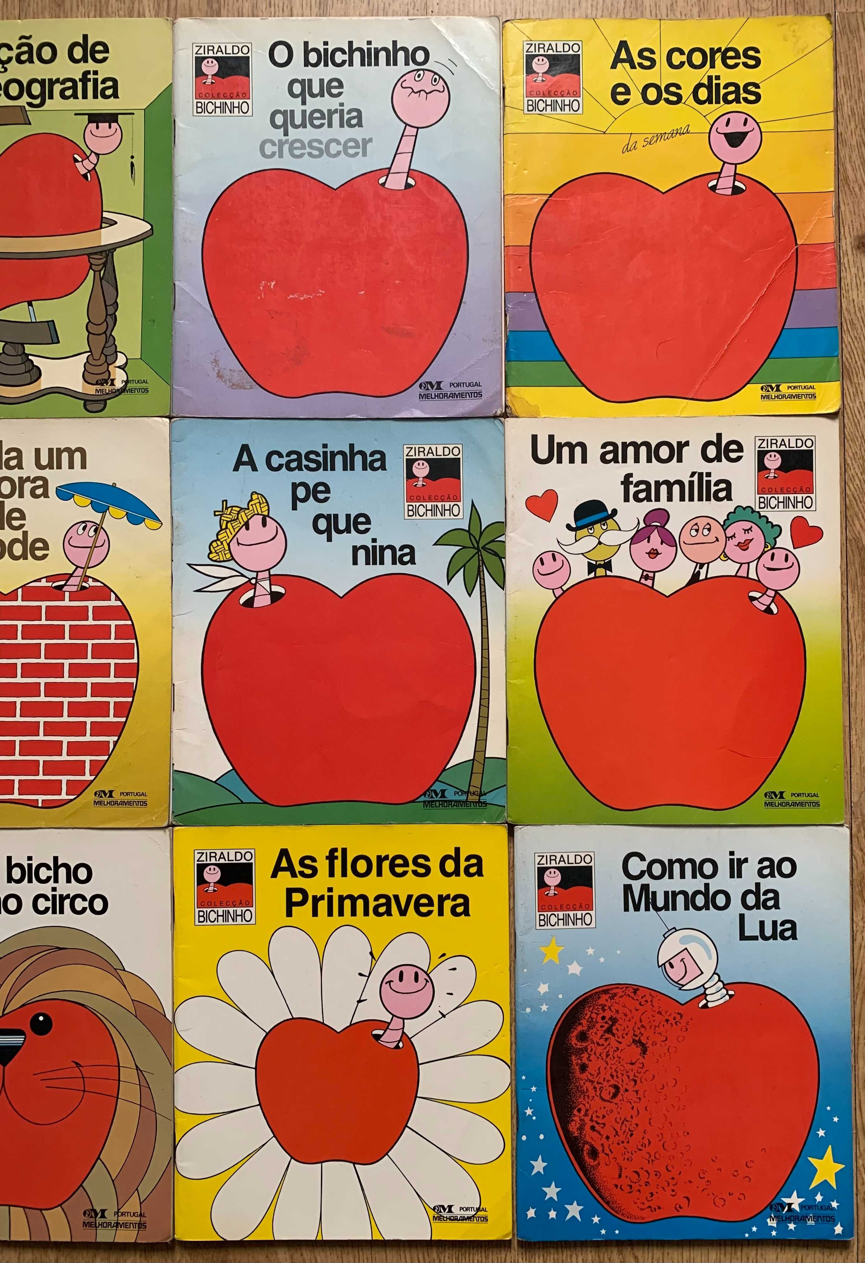 Colecção Ziraldo Bichinho [títulos na descrição]
