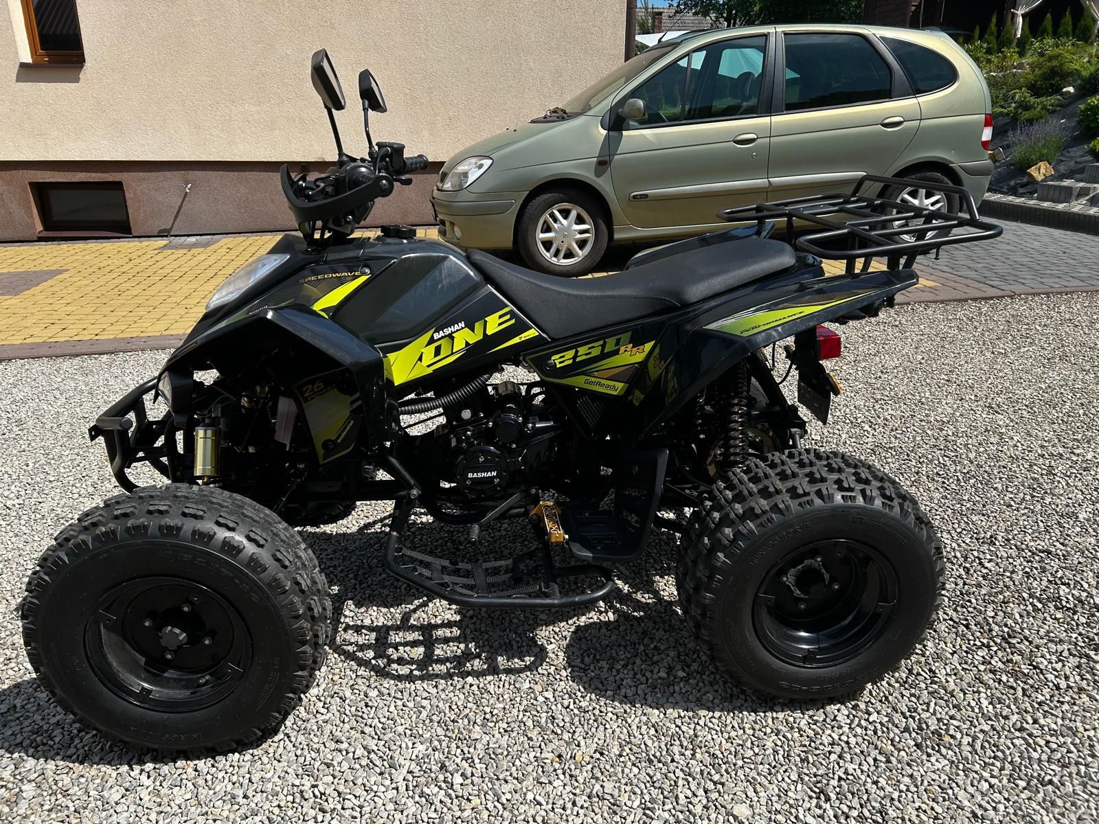 Quad Bashan 250  2021r. 1400km przebiegu