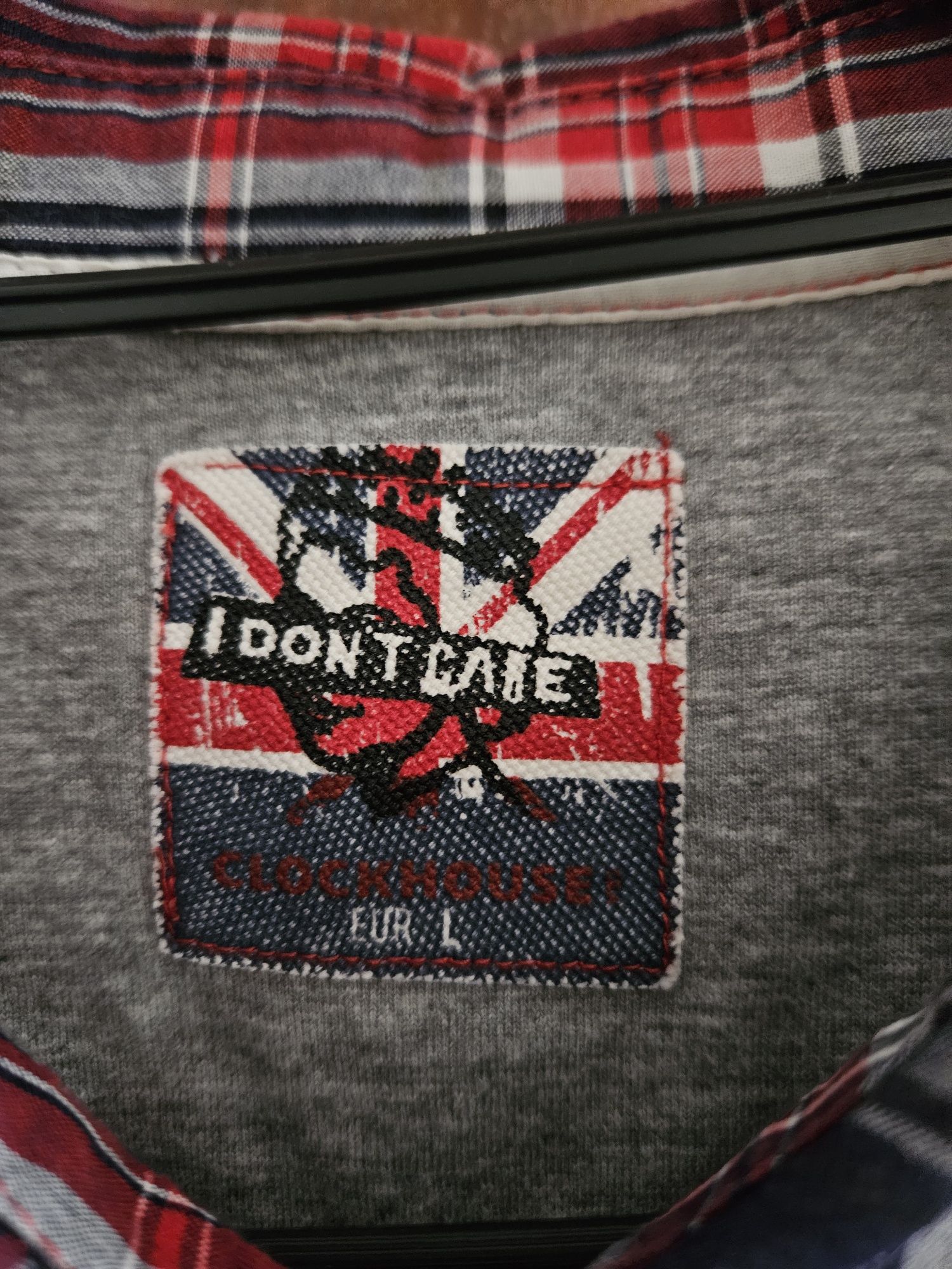 Camisa padrão xadrez C&A tamanho L