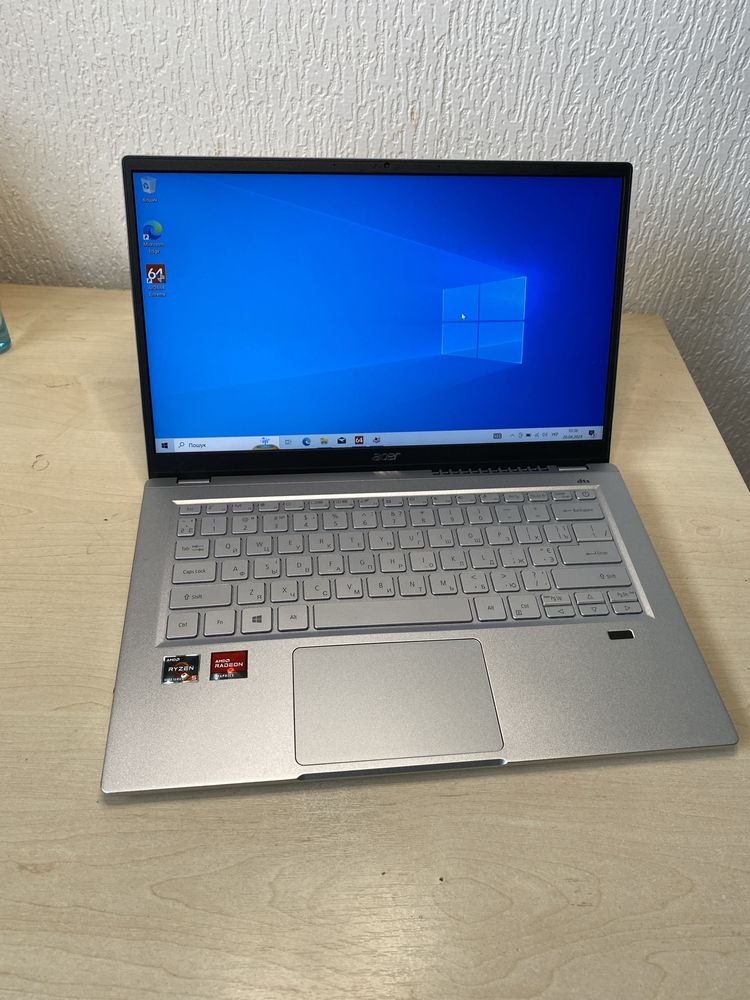 Ультрабук Acer Swift 3, Ryzen 5/IPS/RAM 8/SSD 512, ідеальний стан,торг