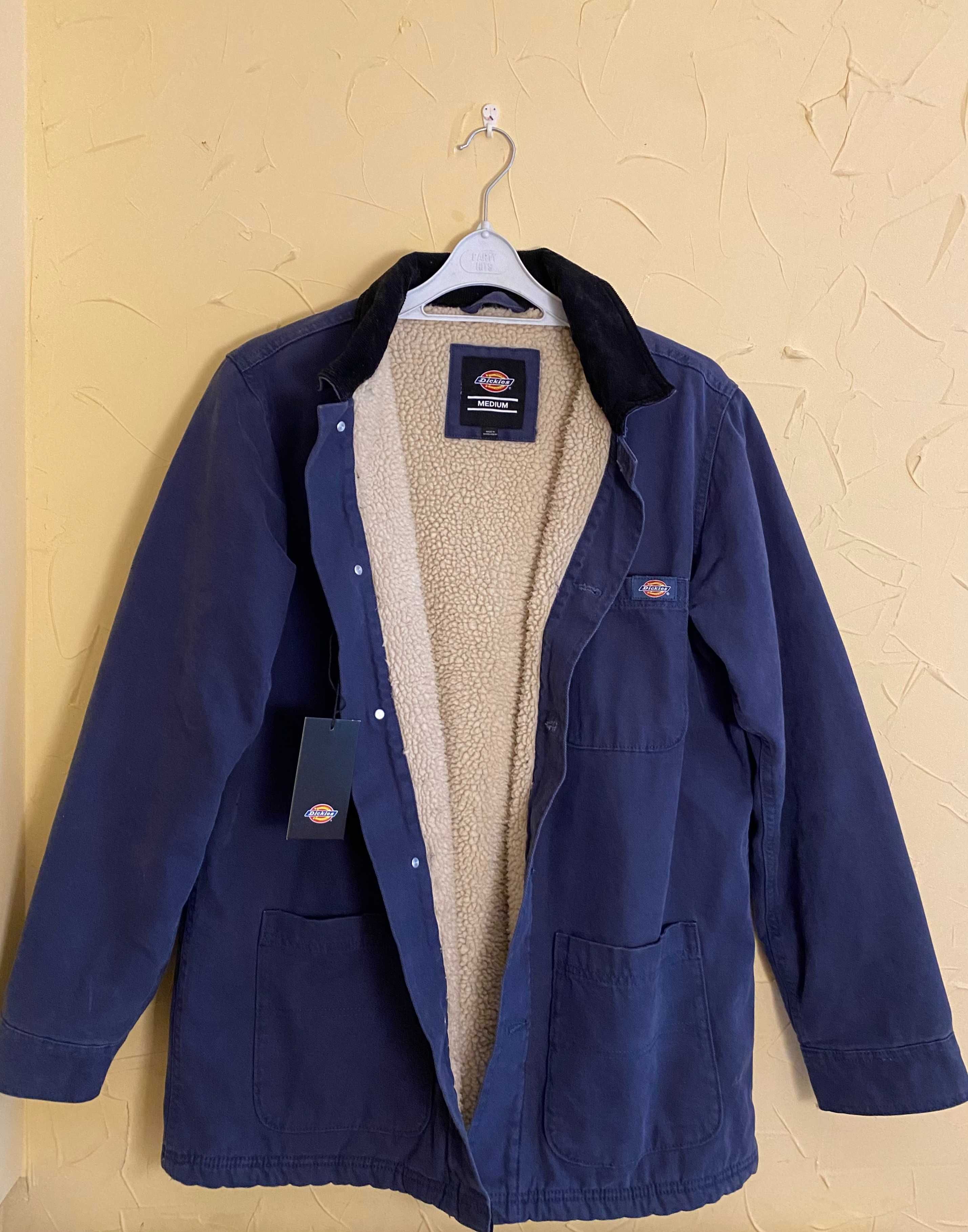 nowa kurtka Dickies Chore Jacket Duck Canvas Navy granatowa