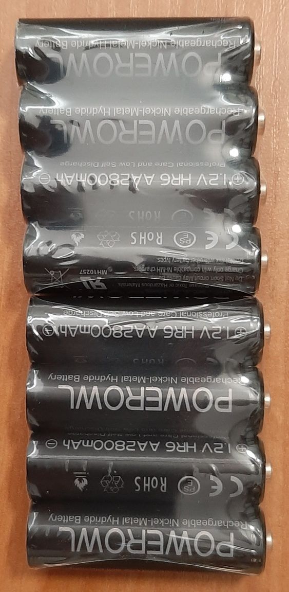 16 Akumulatorów niklowo-metalowo-wodorkowy (NiMH) Powerowl AA (R6) 280