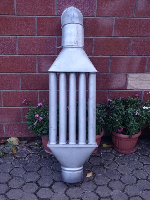 Kominowy wymiennik ciepła radiator odzysk ciepła koza kominek