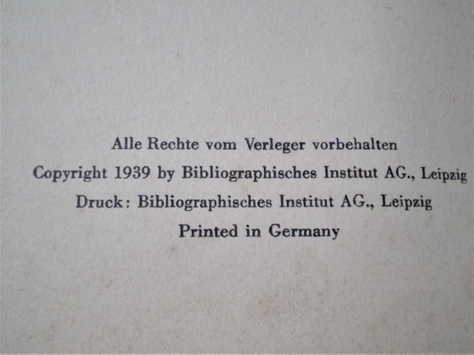 Атлас Мира 1939 г. на немецком языке