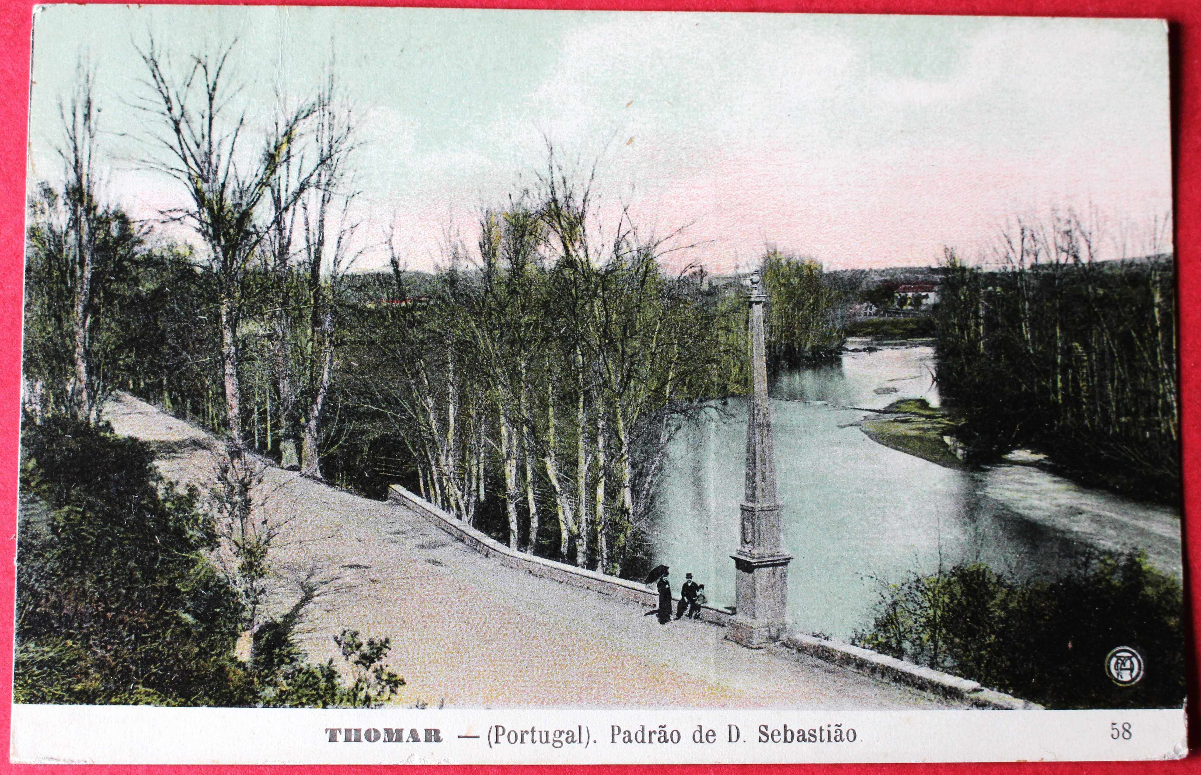 TOMAR - PADRÃO DE D. SEBASTIÃO, CIRCULADO 1914