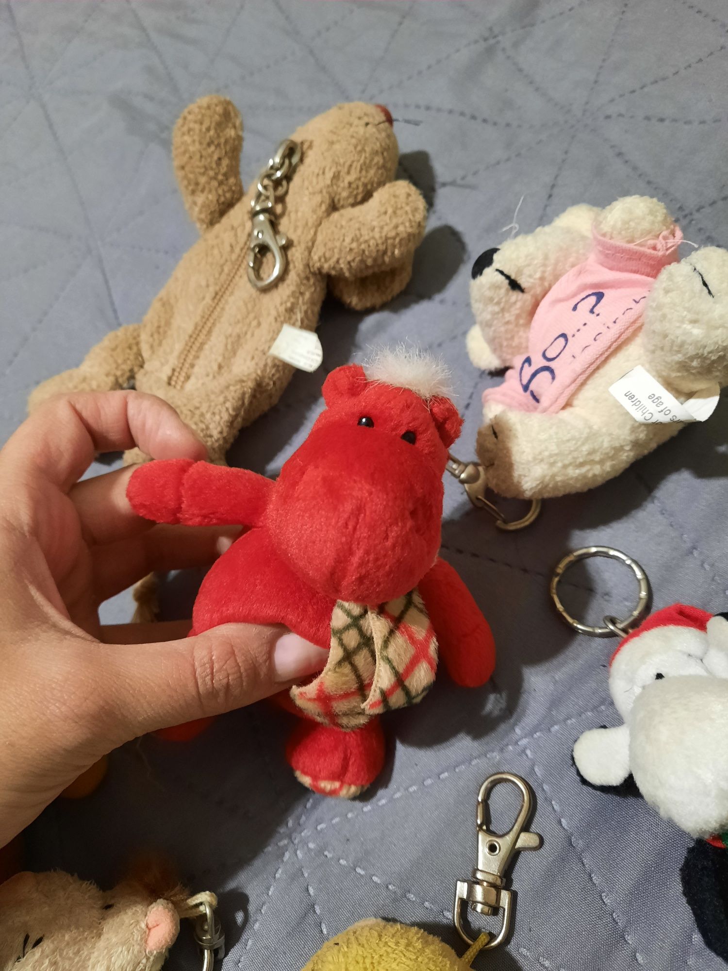 Peluches porta chaves 2€ cada