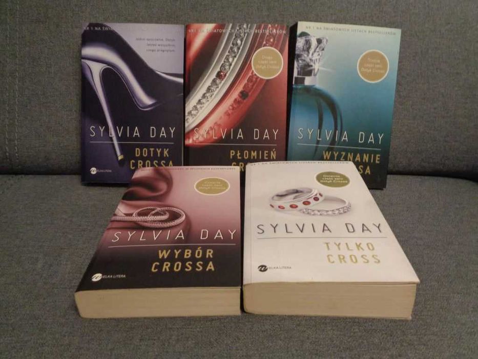 Książki: Sylvia Day - Dotyk Crossa literatura obyczajowa, erotyczna