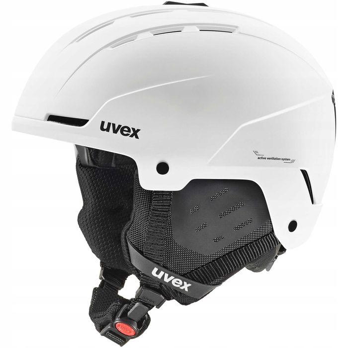 Kask narciarski UVEX Stance biały matowy 51 - 55 cm