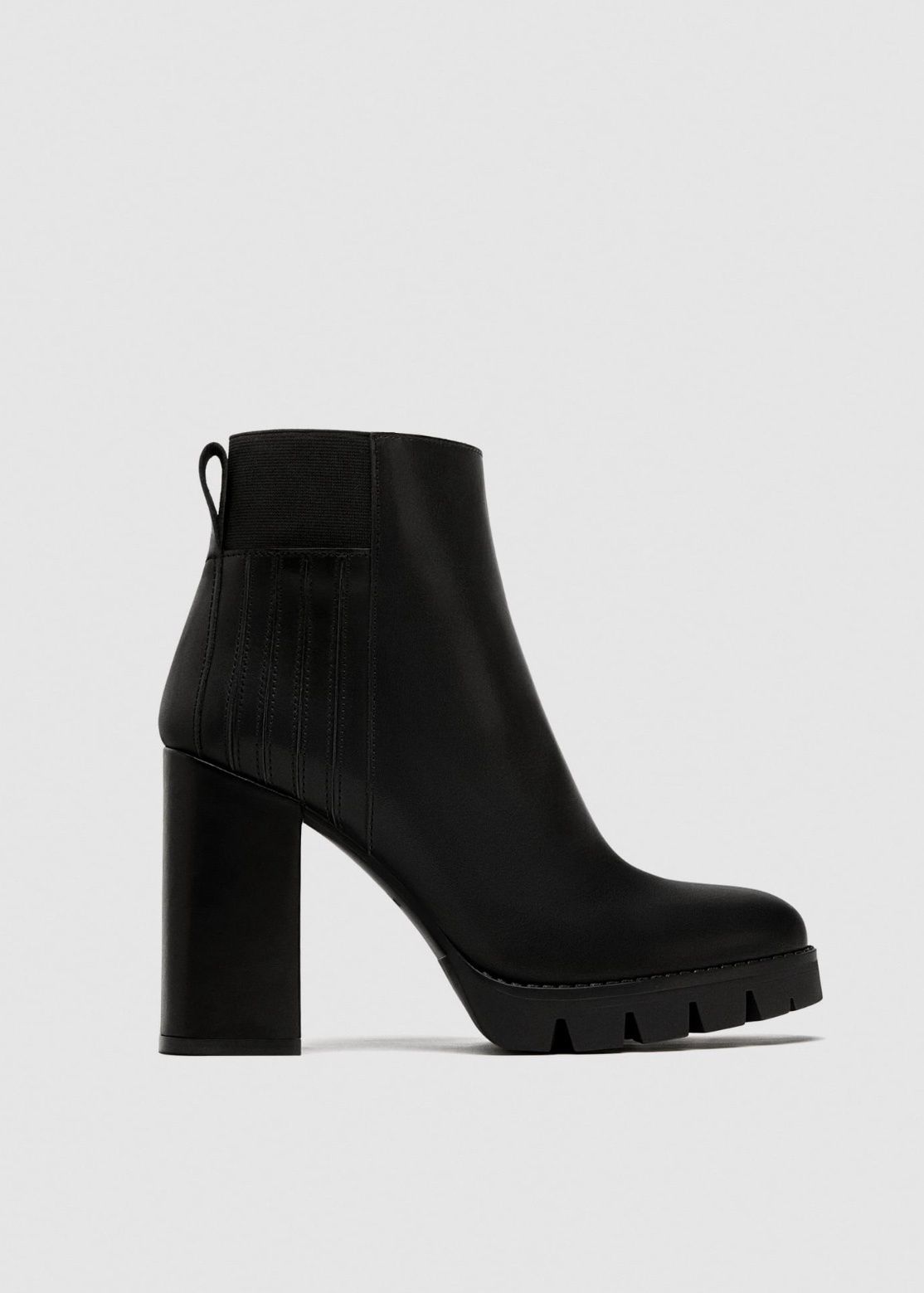 Botas Zara 100% couro (como novas) tam. 38