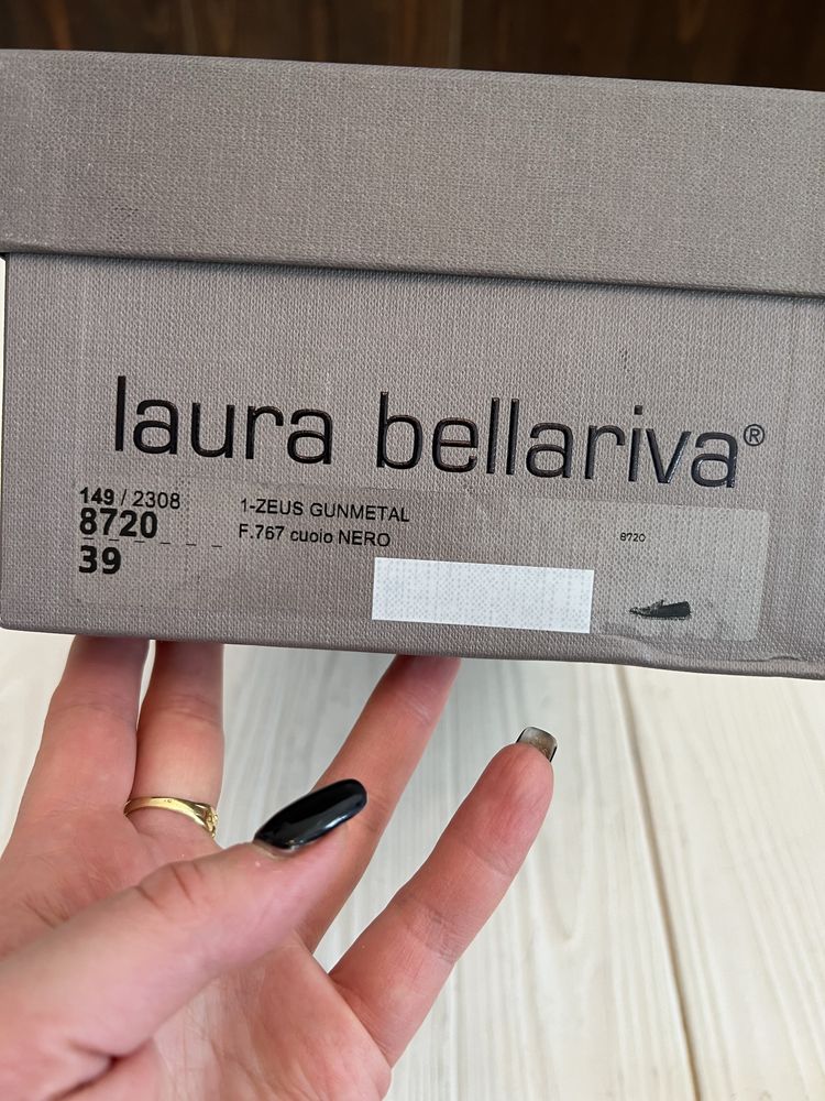 Туфлі лофери жіночі Італія Laura Bellariva 39 36